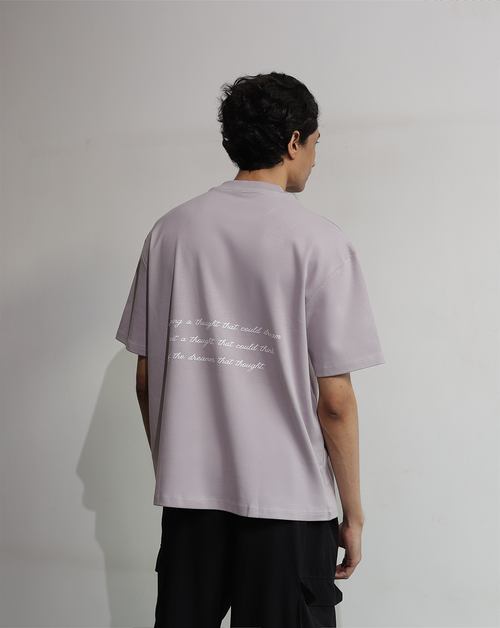 Laurel | Lavender Unisex Oversized Tee