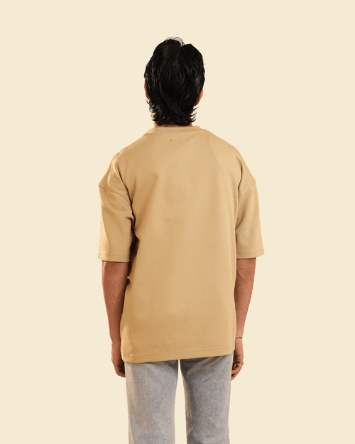 Mesa | Sand Unisex Oversized T-Shirt