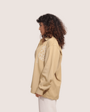 Silt | Embroidered Cuban Collar Sunflower Shirt