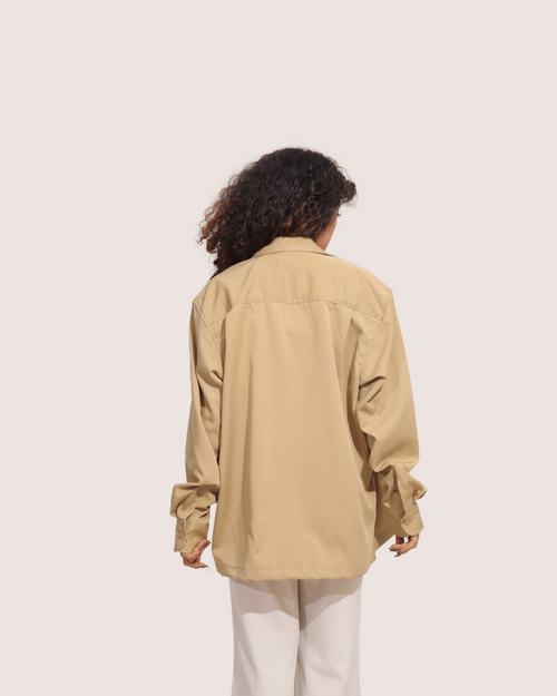 Silt | Embroidered Cuban Collar Sunflower Shirt