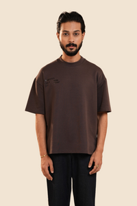 Echo | Dark Stone Unisex Oversized T-Shirt