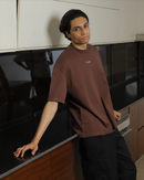 Taman | Cocoa Unisex Oversize Tede