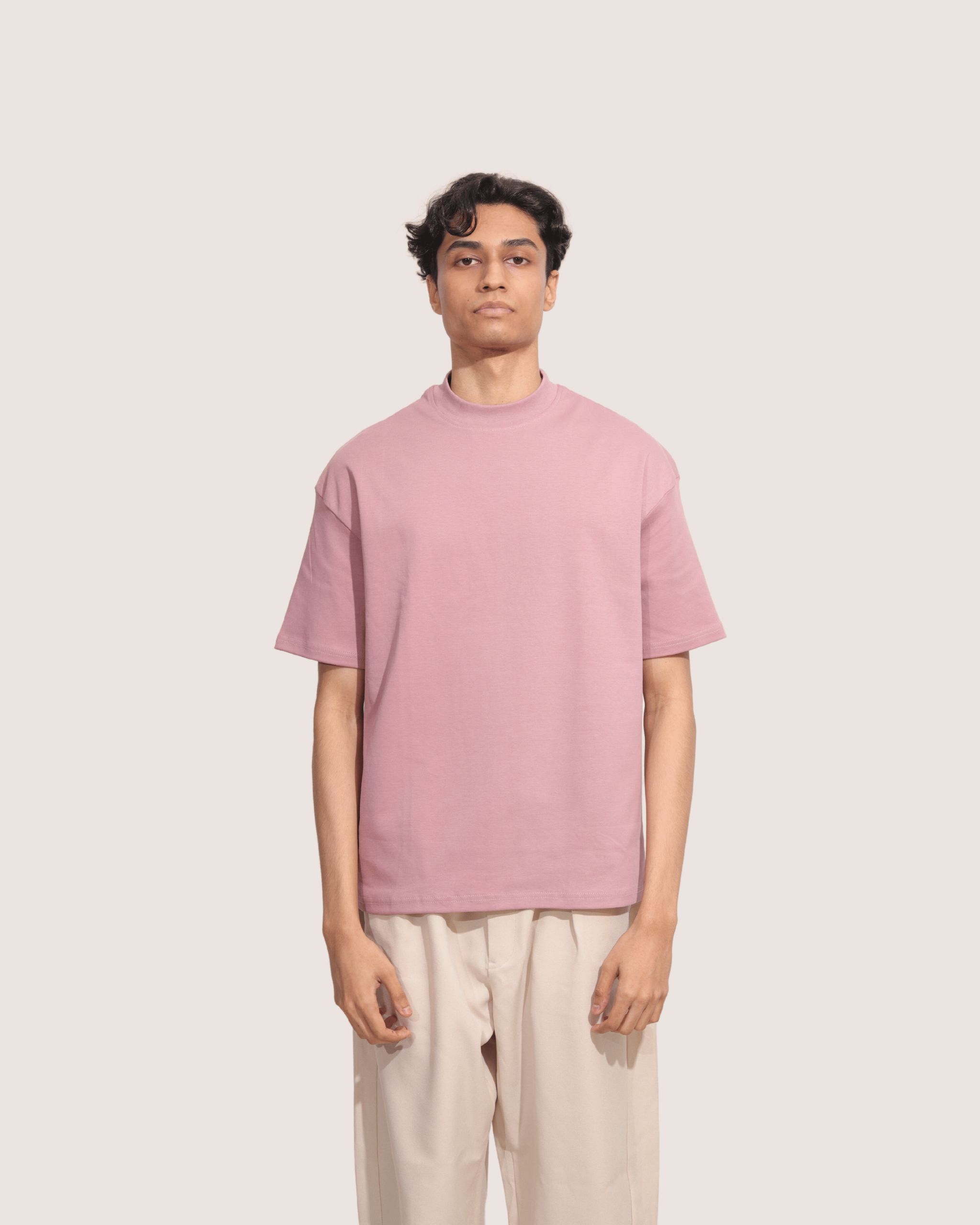 Walt | Pink Unisex Oversized Tee