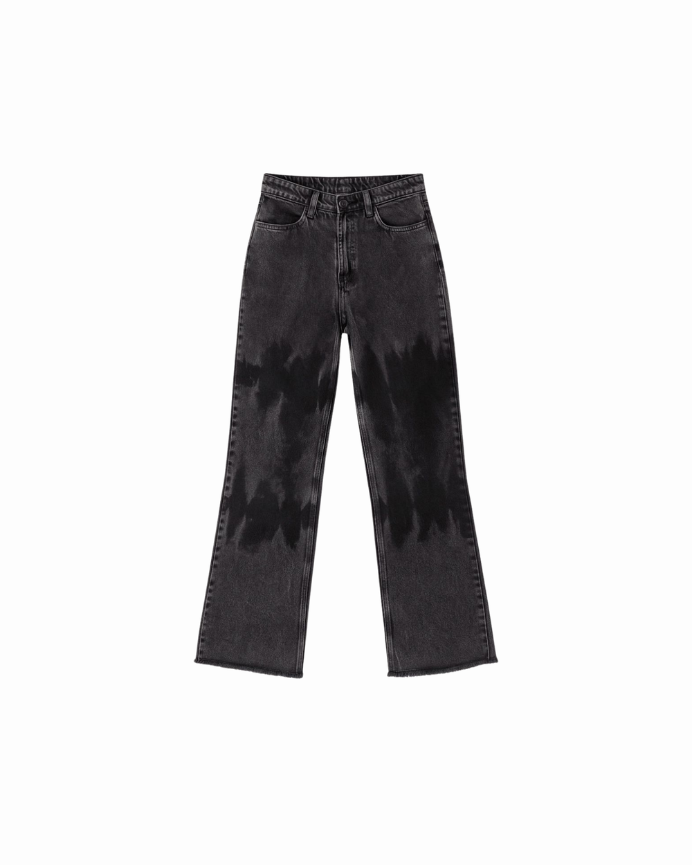 Dusk | Grey Wide Leg Denim Pant