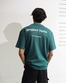 Canopy | Bottle Green Unisex Oversized Tee