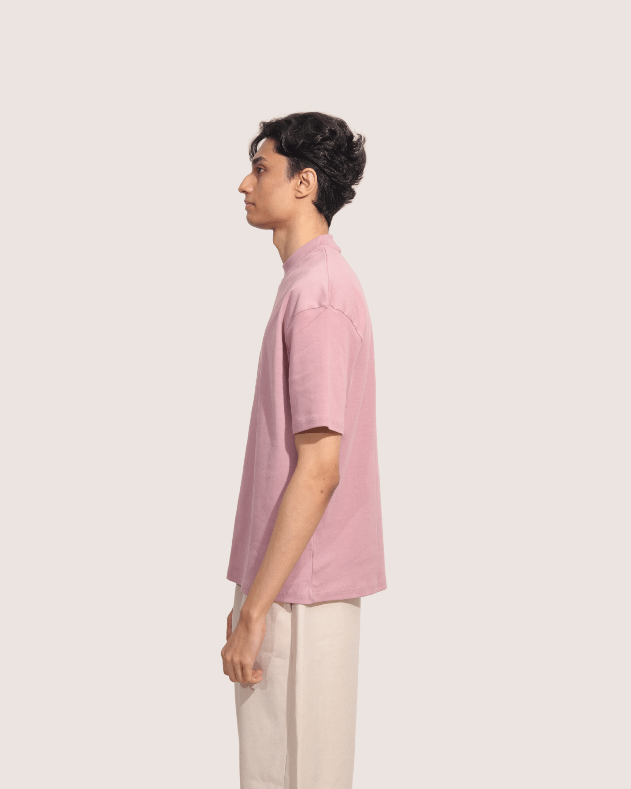 Walt | Pink Unisex Oversized Tee