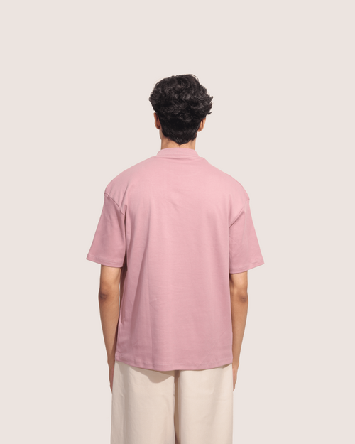 Walt | Pink Unisex Oversized Tee