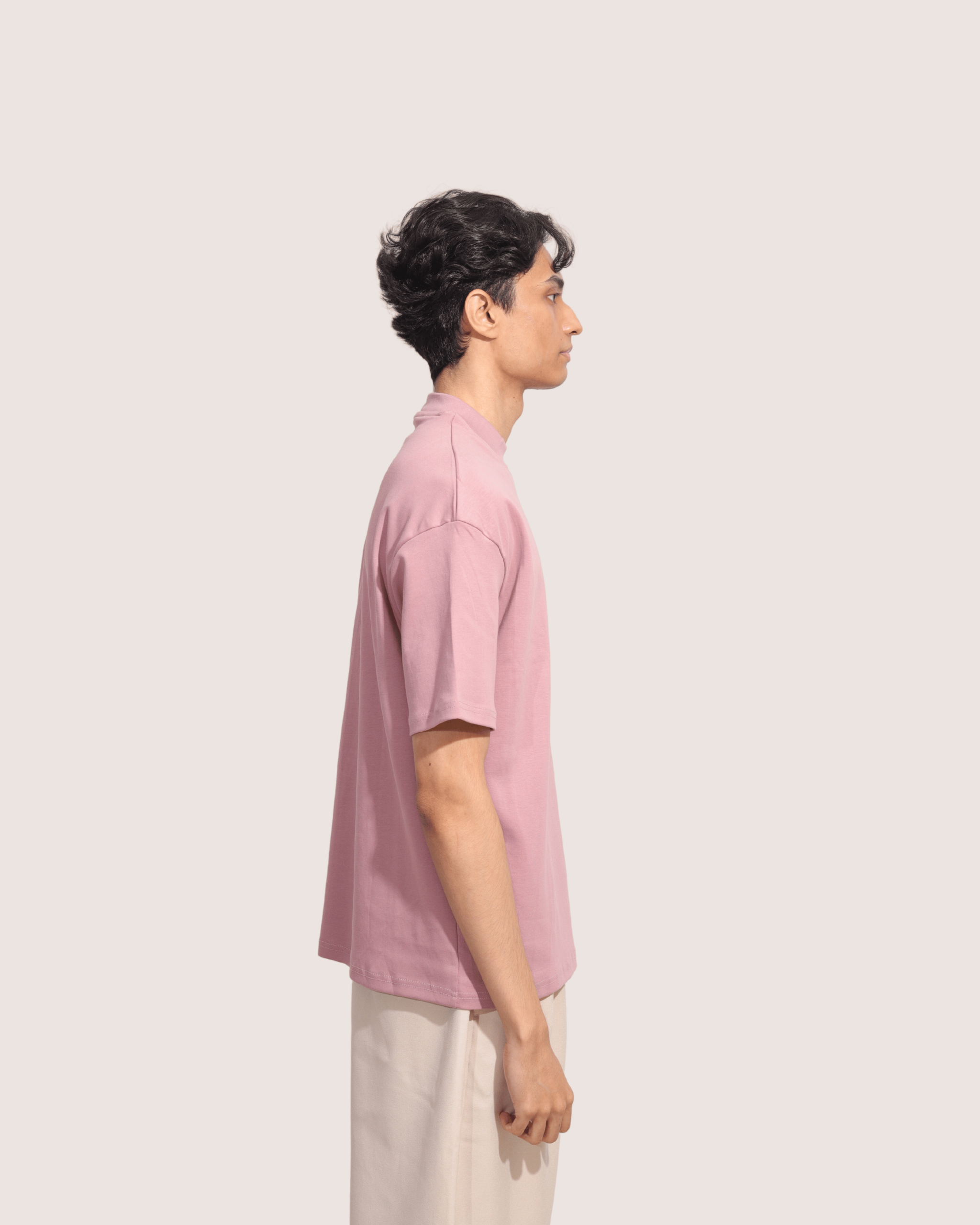 Walt | Pink Unisex Oversized Tee
