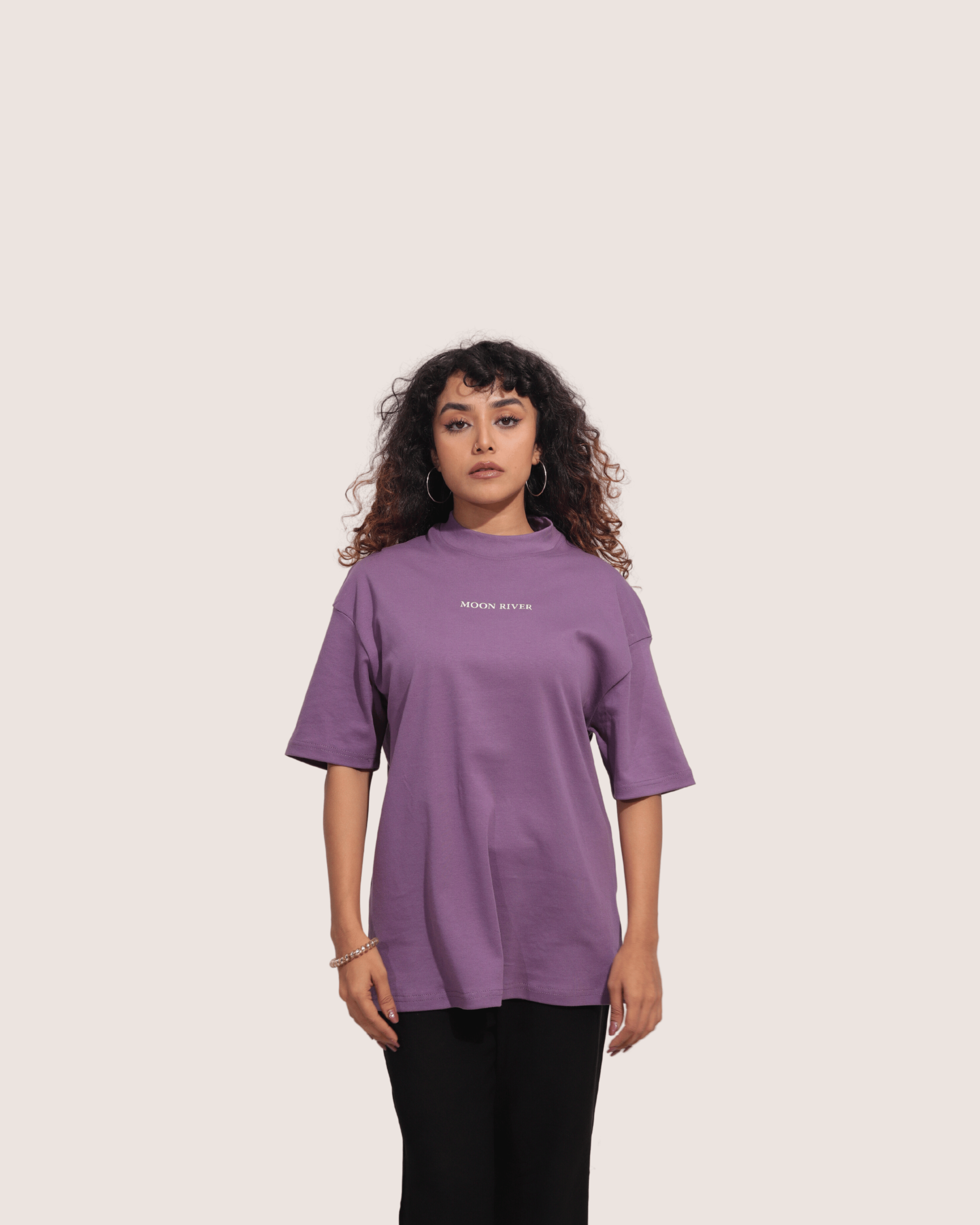 Syre | Purple Unisex Oversized Tee