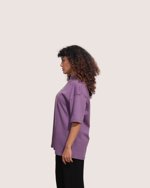 Syre | Purple Unisex Oversized Tee