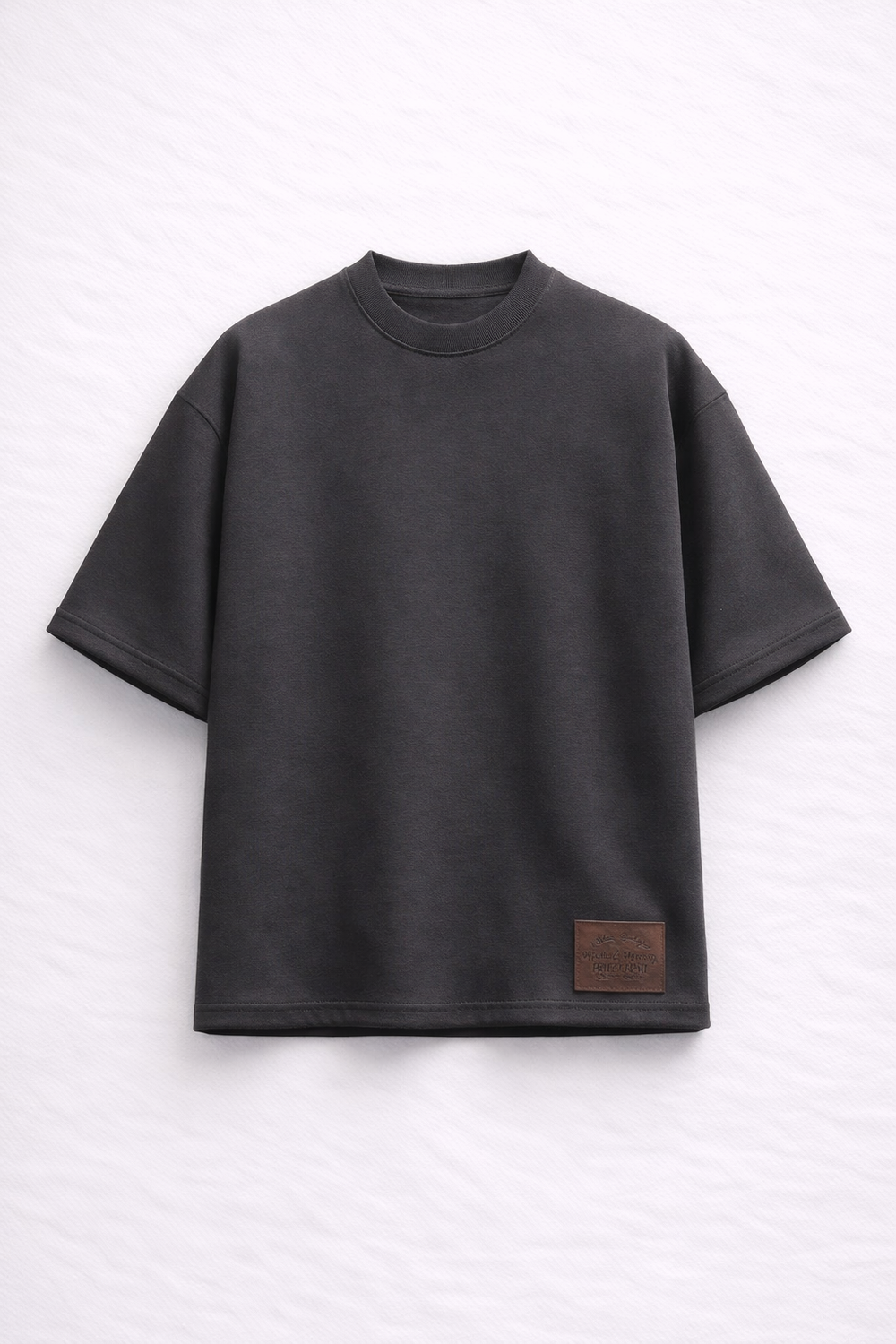 Foestone | Grey Boxy Scuba Tee