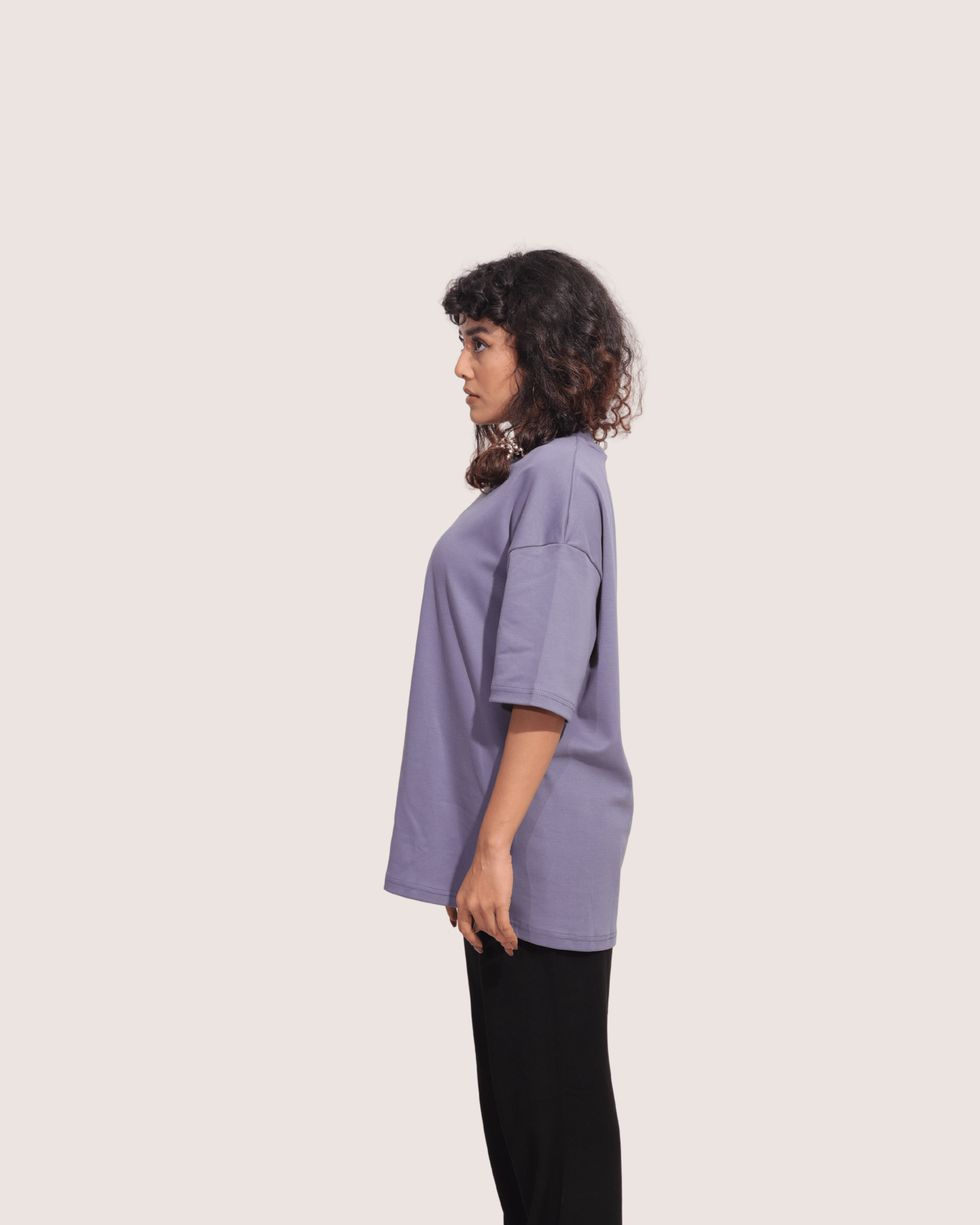Waves | Bluish Unisex Oversized Tee