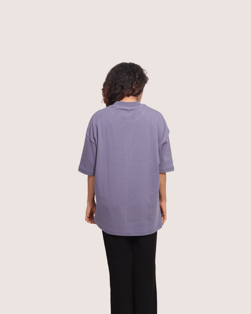 Waves | Bluish Unisex Oversized Tee