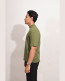 Andy | Olive Unisex Oversized Tee