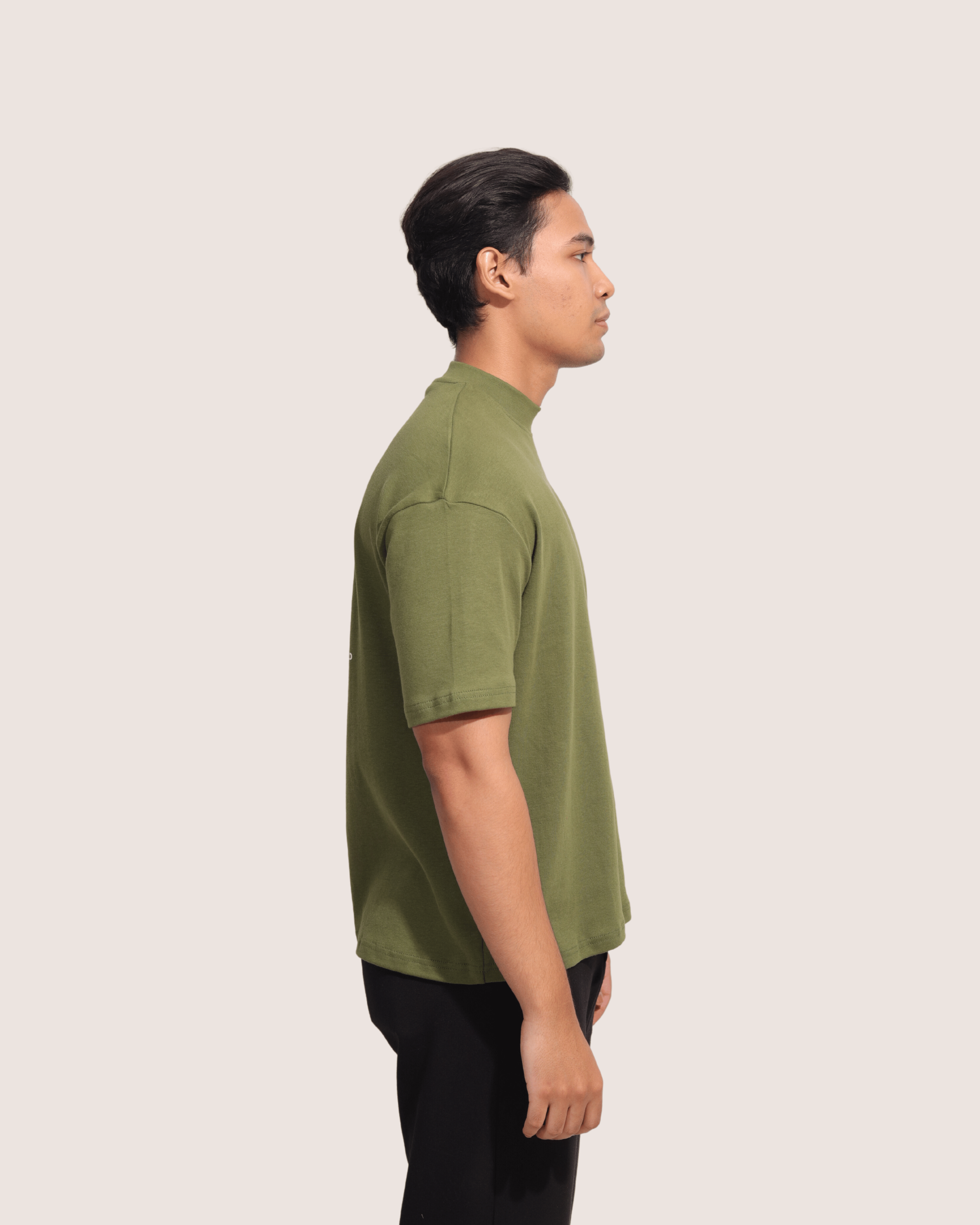 Andy | Olive Unisex Oversized Tee