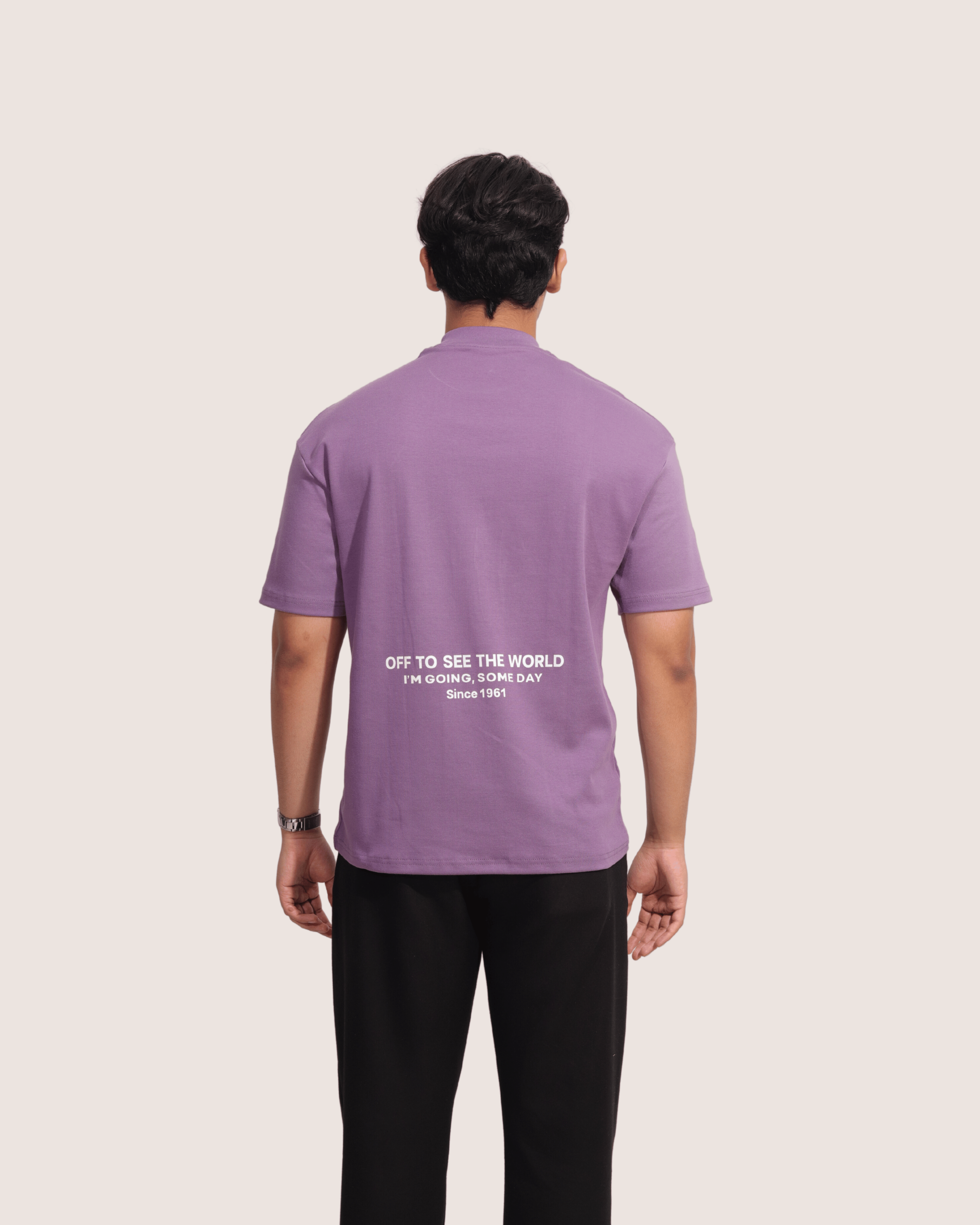 Syre | Purple Unisex Oversized Tee