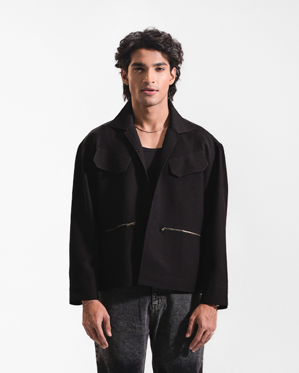 Frame | Black Overshirt