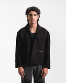 Frame | Black Overshirt