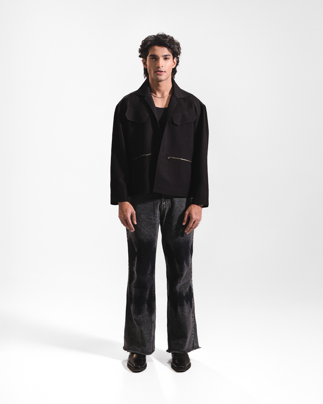 Frame | Black Overshirt