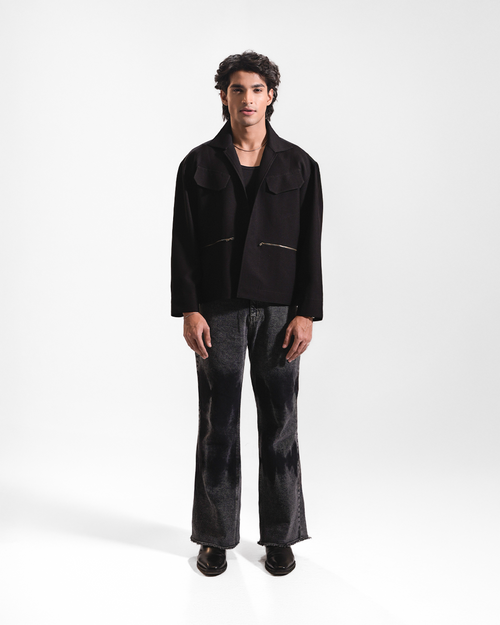 Frame | Black Overshirt