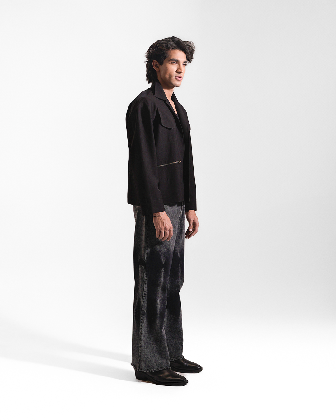 Frame | Black Overshirt