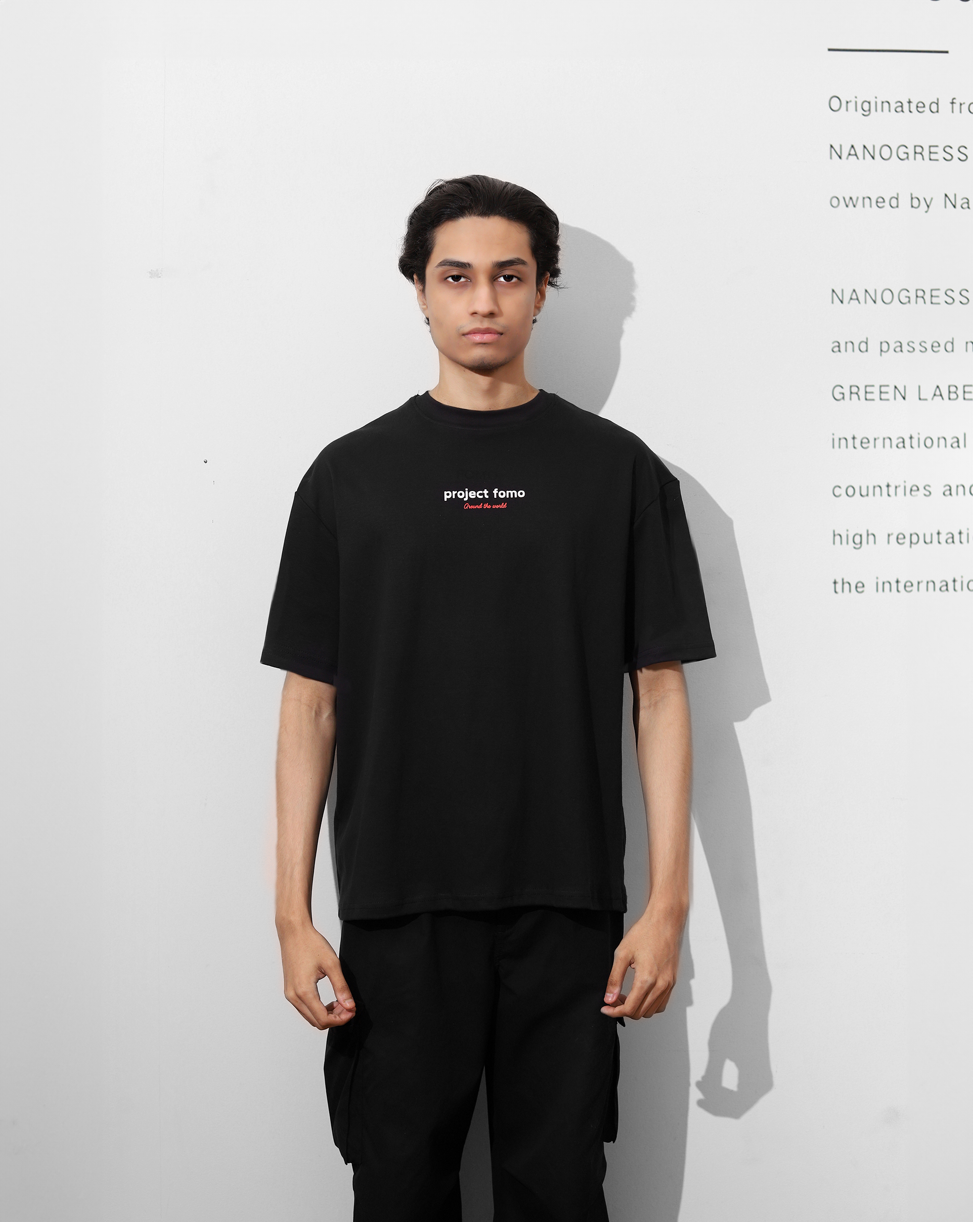 Trec | Black Unisex Oversized Tee