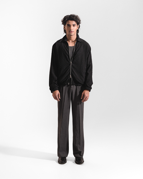 KARU | Wash Memory Embroidered Jacket