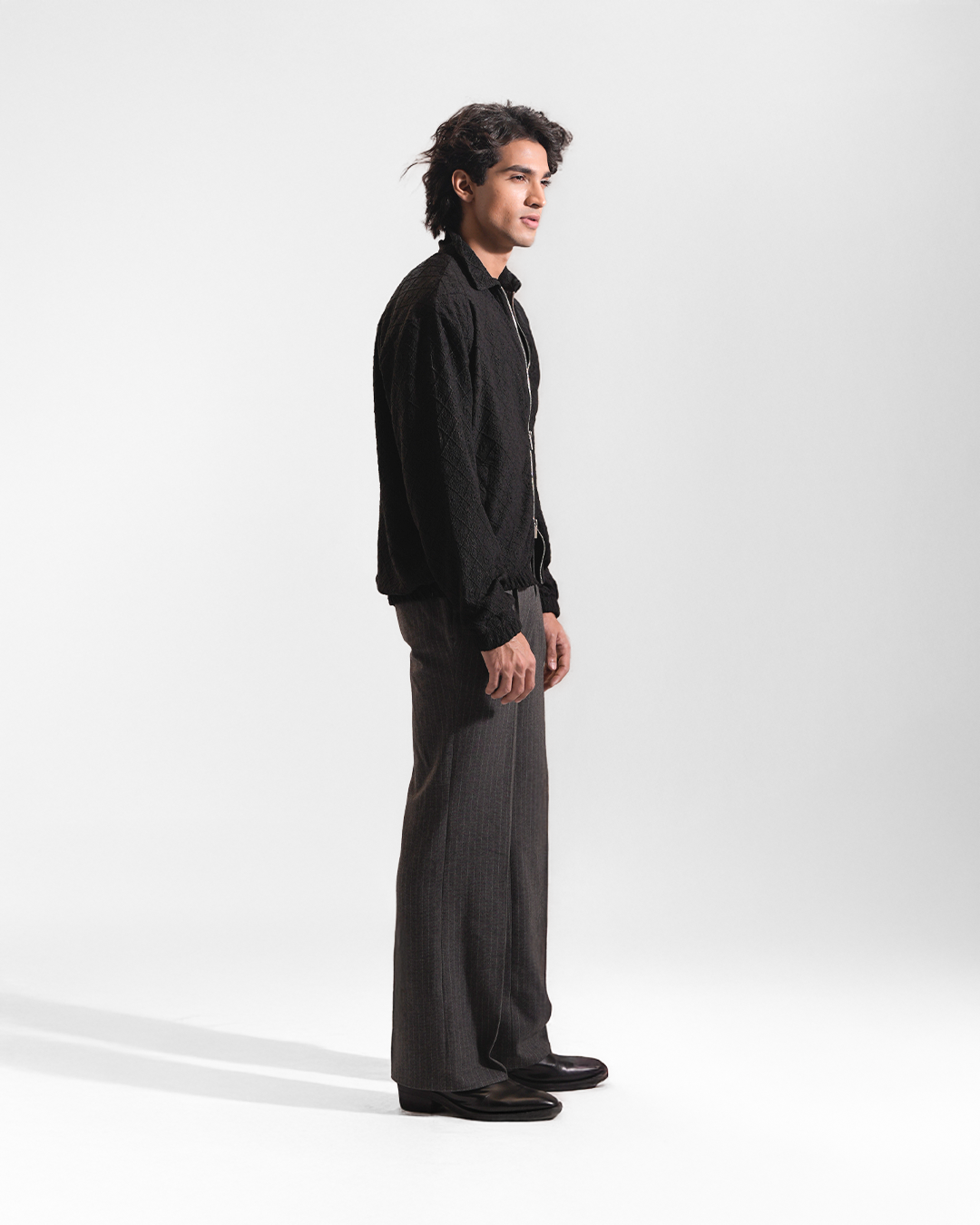 KARU | Wash Memory Embroidered Jacket