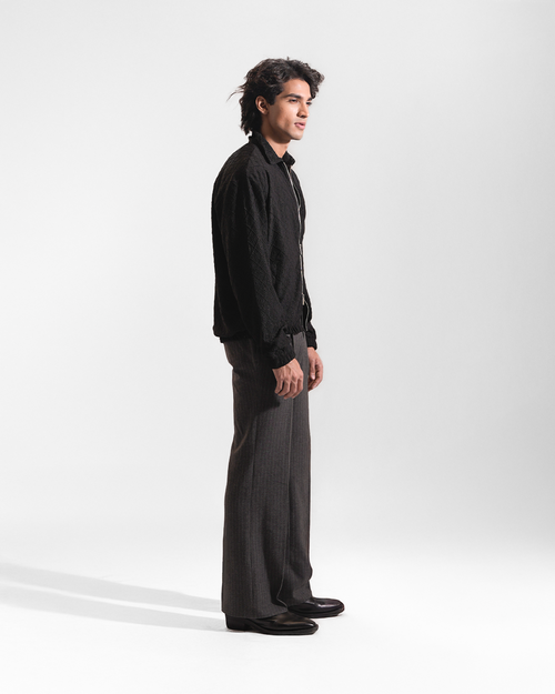 KARU | Wash Memory Embroidered Jacket