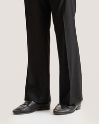 Roux | Black Flared Pants with Side Adjusters