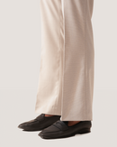 Oren | Light Cream Flared Pants with Side Adjusters