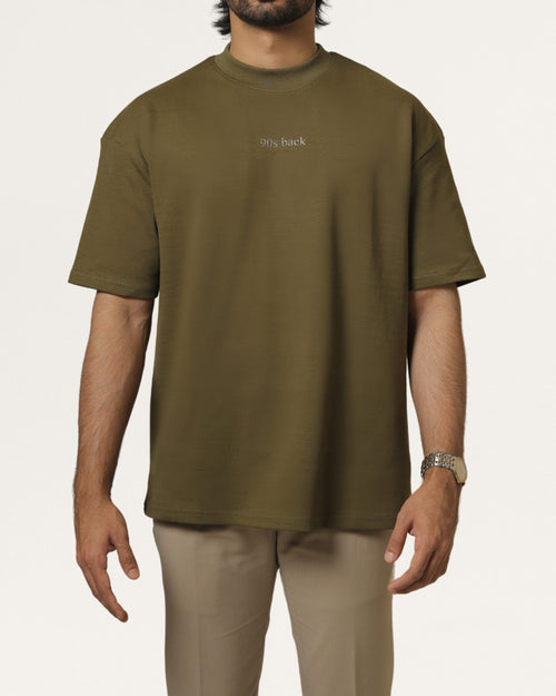 Wilde | Olive Unisex Oversized Tee