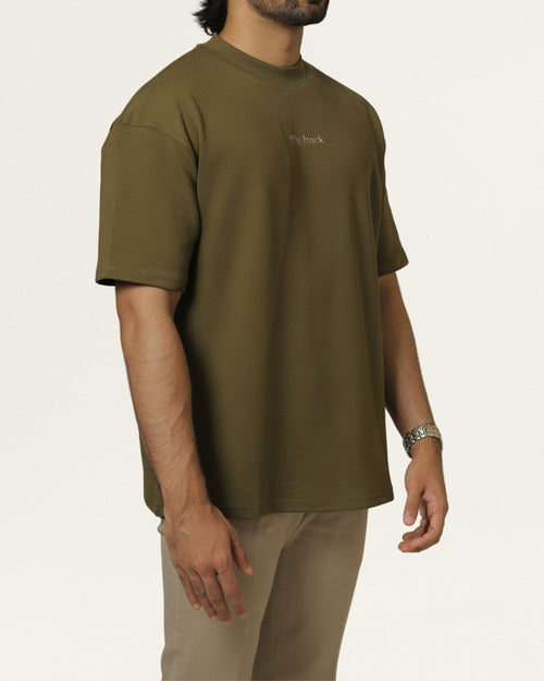Wilde | Olive Unisex Oversized Tee