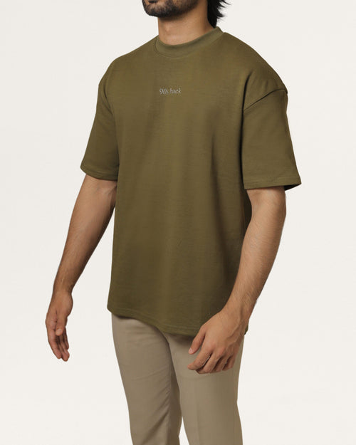 Wilde | Olive Unisex Oversized Tee