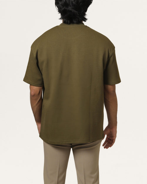 Wilde | Olive Unisex Oversized Tee