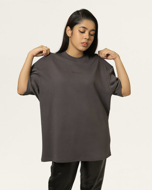 Icarus | Grey Unisex Oversized Tee