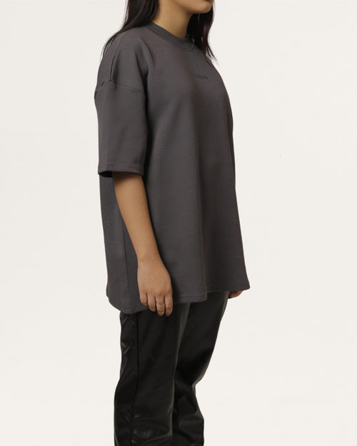 Icarus | Grey Unisex Oversized Tee