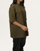 Wilde | Olive Unisex Oversized Tee