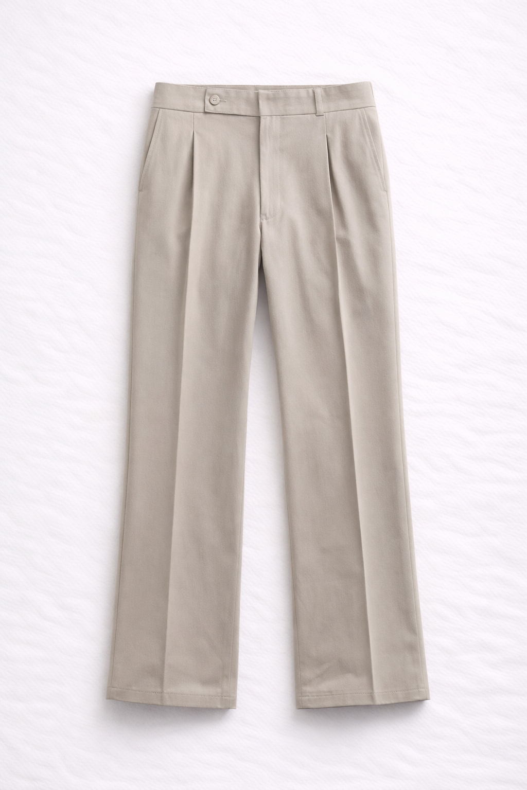Ivory | Off-White Wide-Leg Trouser