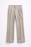 Ivory | Off-White Wide-Leg Trouser
