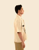 Denzel | Off White Half Sleeve Shirt