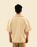 Denzel | Off White Half Sleeve Shirt
