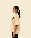 Denzel | Off White Half Sleeve Shirt