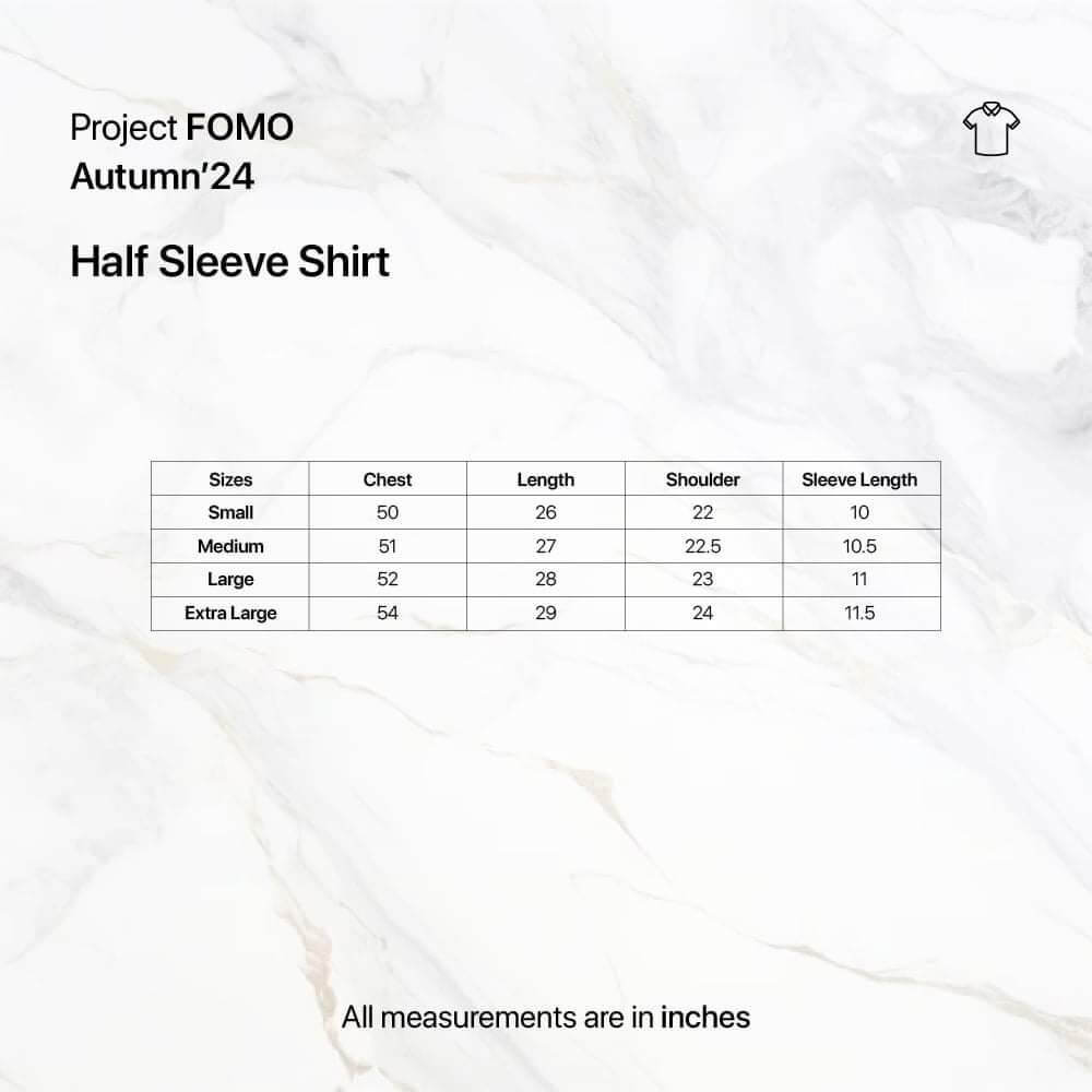 Dakota | Black Half Sleeve Shirt