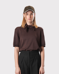 Drift | Coffee Knit Tee