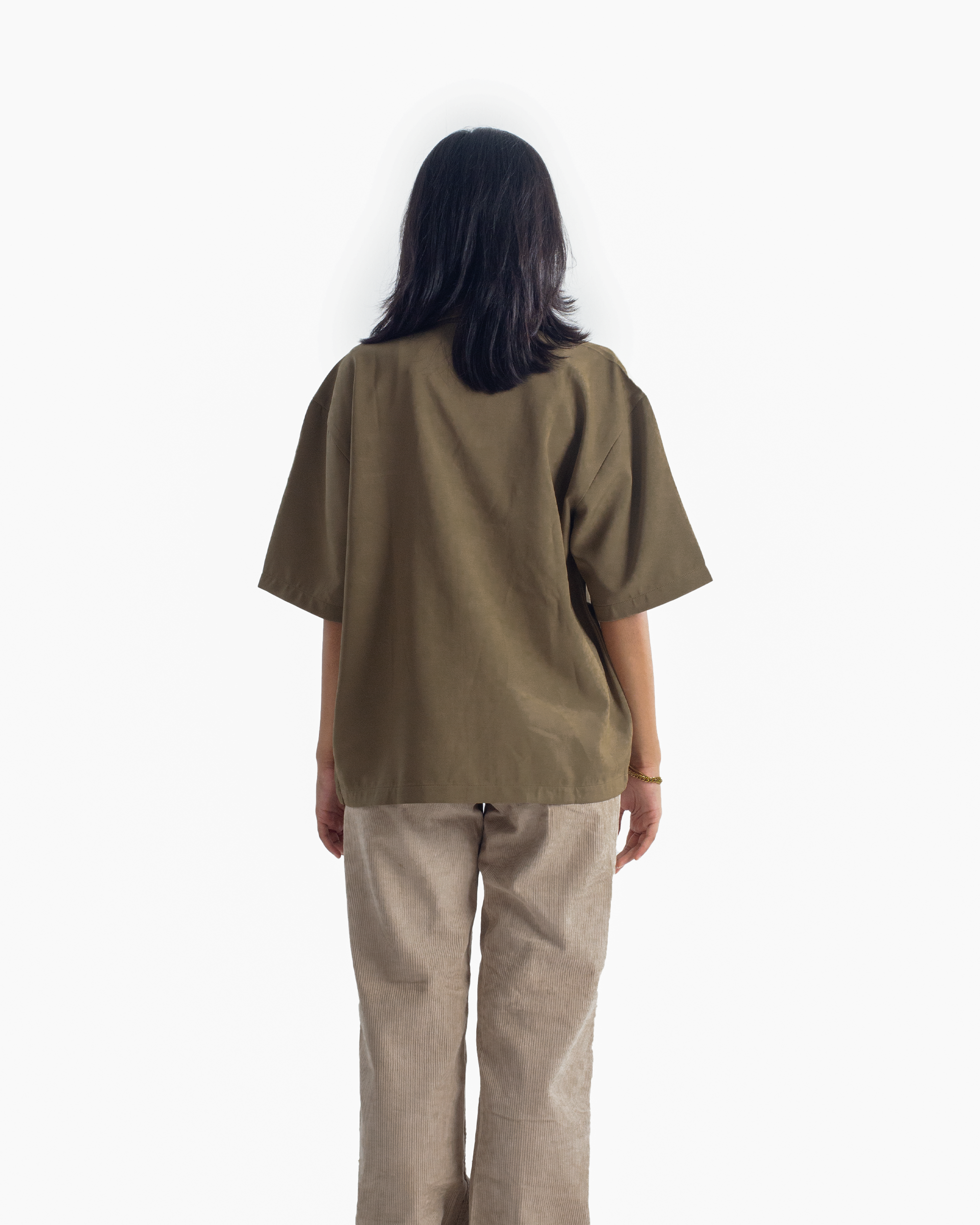 Fern | Sage Green Half-Shirt