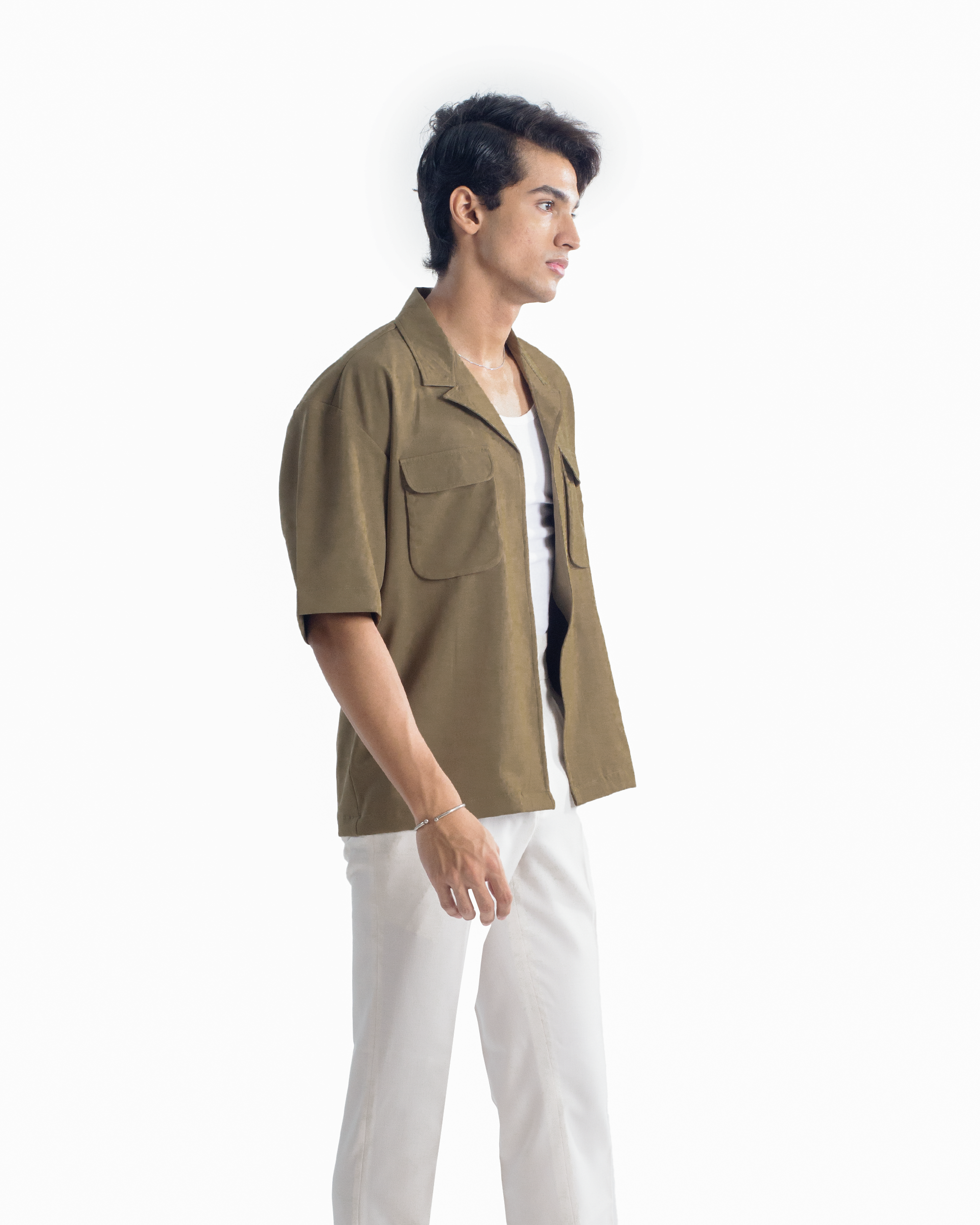 Fern | Sage Green Half-Shirt