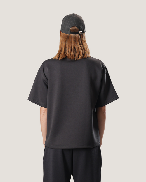 Foestone | Grey Boxy Scuba Tee