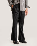 Roux | Black Flared Pants with Side Adjusters