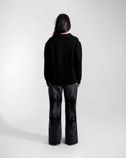 BLOOM | Embroidered Knit Sweater